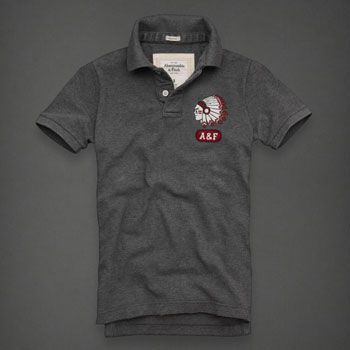 Abercrombie & Fitch - Polo Masculina - 6883