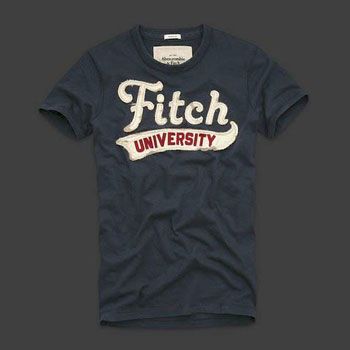 Abercrombie & Fitch - Camiseta Masculina - 5767