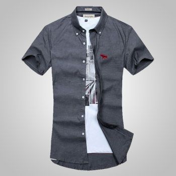 Abercrombie & Fitch - Camisa Masculina - 7666