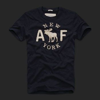 Abercrombie & Fitch - Camiseta Masculina - 5771